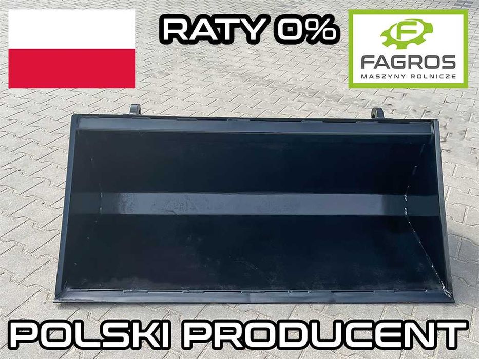 Szufla do Sypkich 2,2 2,4 Faucheux do ładowacza euroramka Sypa raty