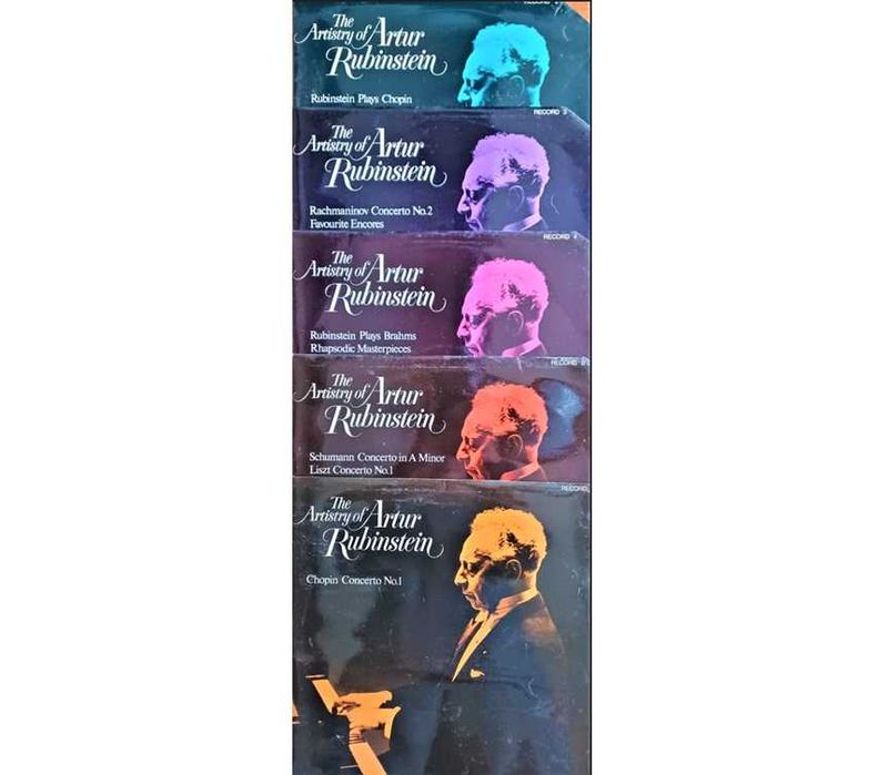 A Arte de Artur Rubinstein (Coleção de 5 LPs Clássicos)