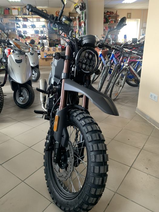 Мотоцикл FORTE FT250-F6 (склямблер). Доставка