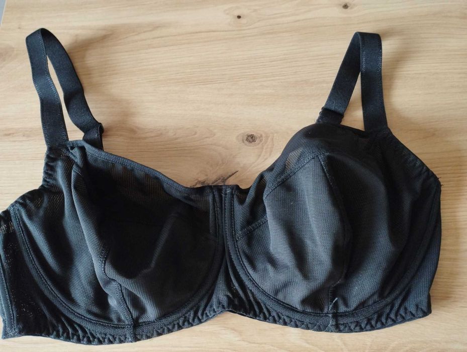 Biustonosz Gorteks czarny 85G Valentina