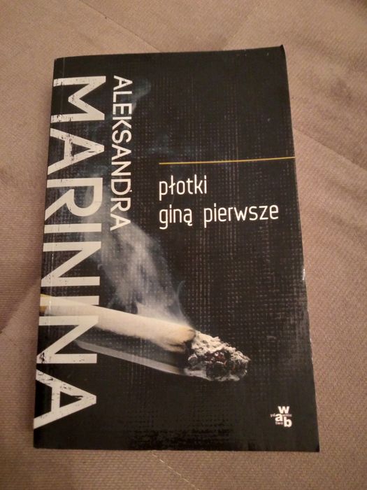 Książka Plotki giną pierwsze Aleksandra Marina