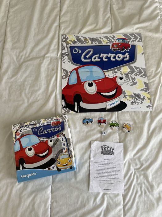 Jogo de Tabuleiro Joga com os Carros