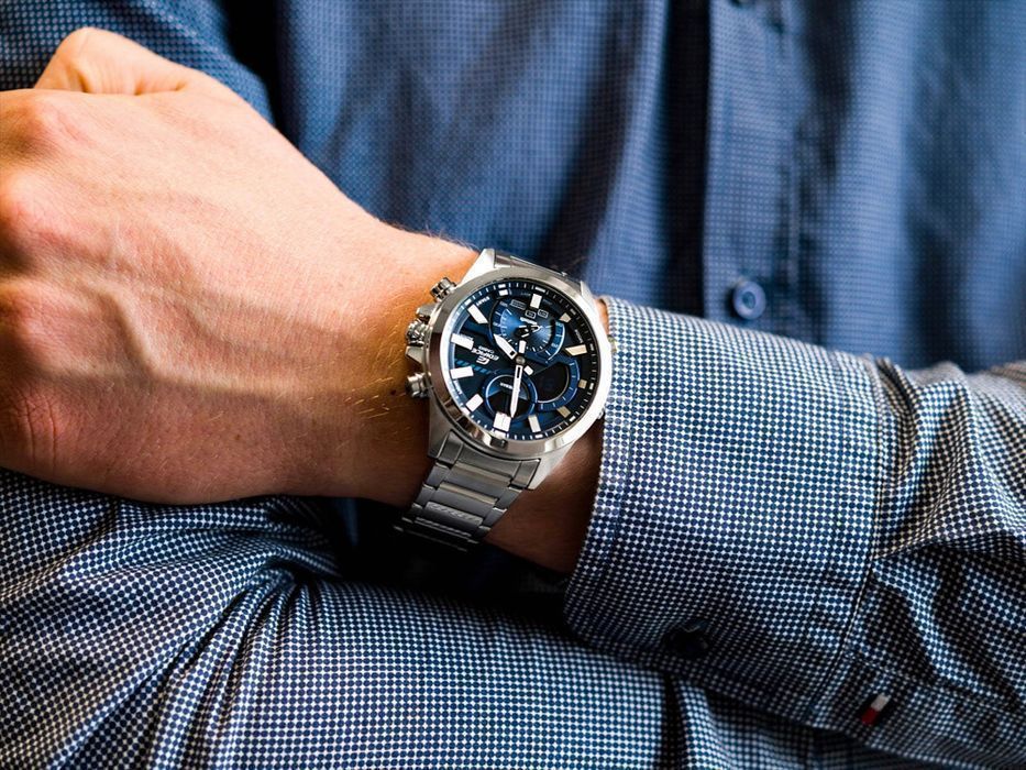 Часы Casio ECB-30D-2A  Оригинал! Фирменная гарантия 2 года!