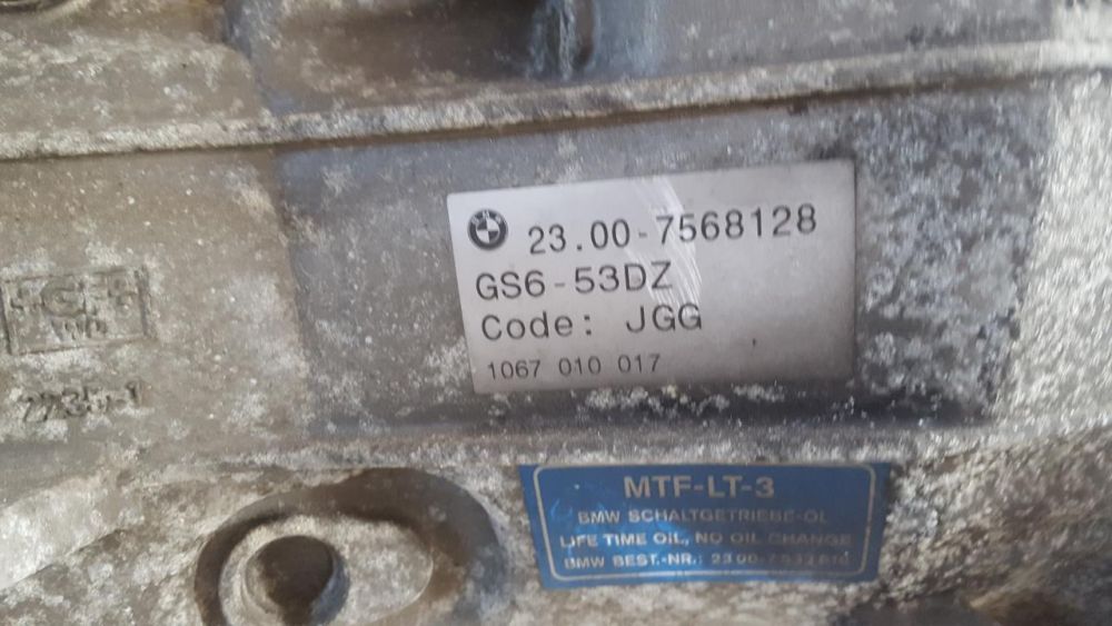 Caixa de Velocidades BMW 123D 2.0 Ref: GS6-53DZ/JGG       /JGG