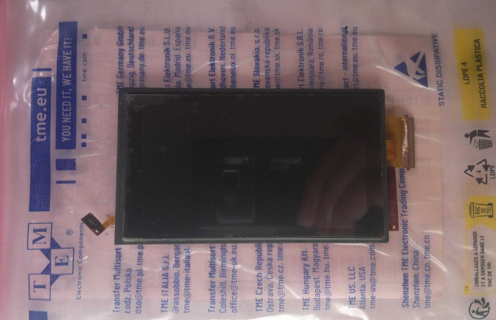 Dotyk wyświetlacz sony ericsson aino u10i