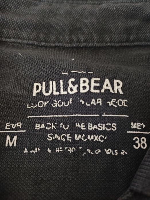 Polo Pull&Bear - Preto (M)