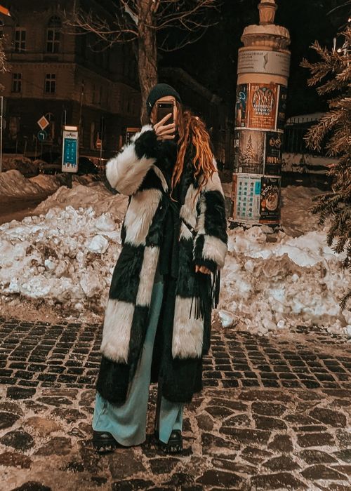 Нова Шуба довга тепла