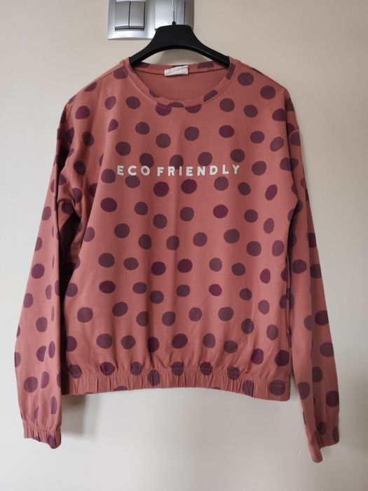 Coccodrillo bluzka bluzeczka grochy 152 158