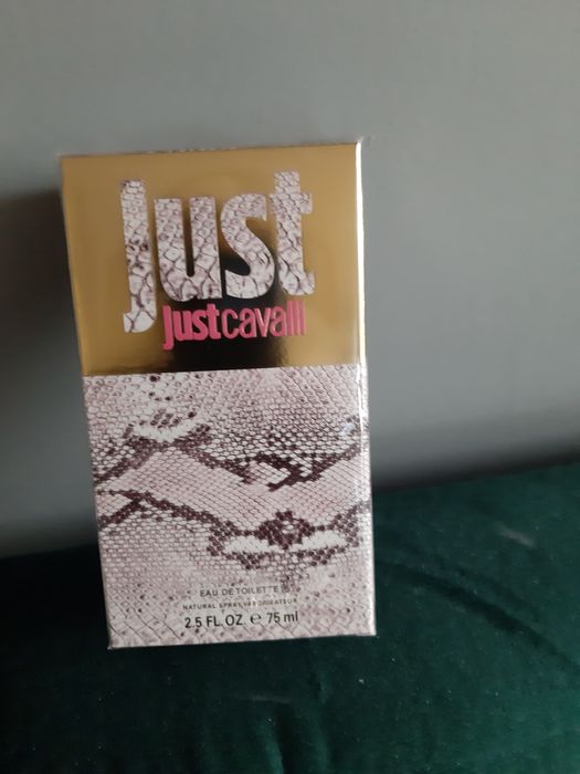 Perfumy Just Cavalli 75ml damskie for Her klasyk folia oryginalne woda