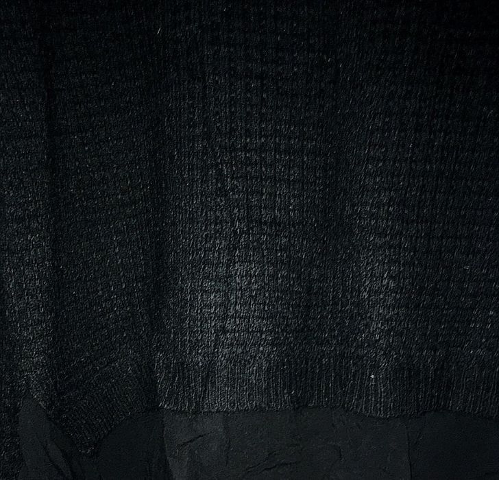 NEW YORKER sweter z falbanką Oversize Z ANGORĄ, rozm. UNIWERSALNY