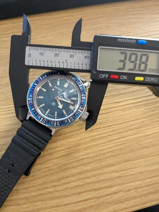 Relógio Vostok Amphibia, Baikai Bezel