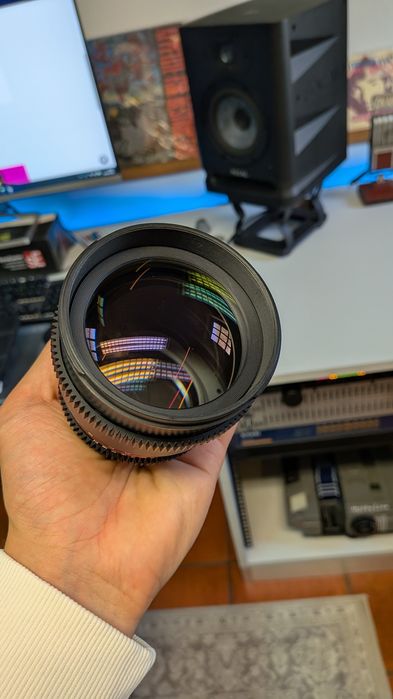 Lente prime Samyang 1.5 85mm