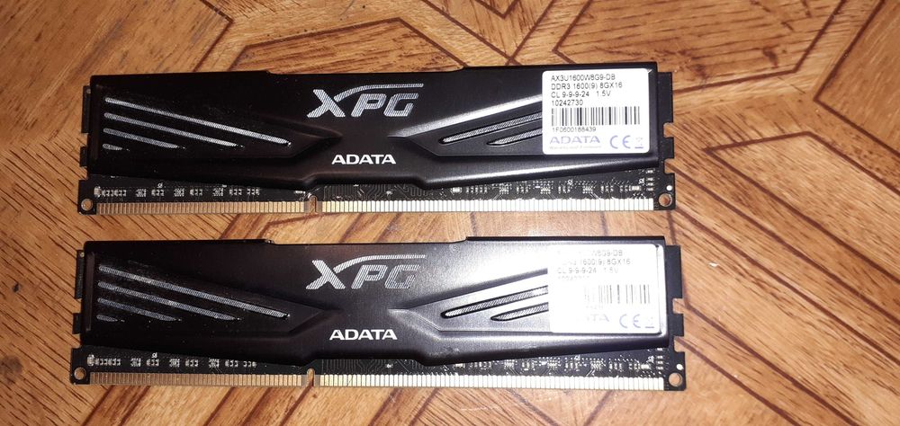 XPG Adata g.skill samsung ddr3