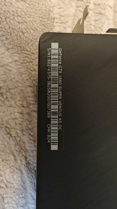 Świetna karta graficzna MSI GeForce GTX 1660 SUPER VENTUS XS OC