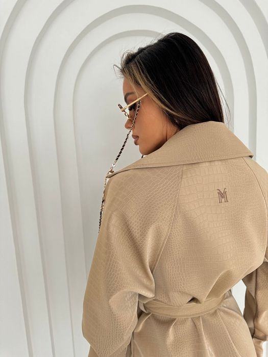 Płaszcz damski LaManuel Lady First Uni brązowy czarny beżowy