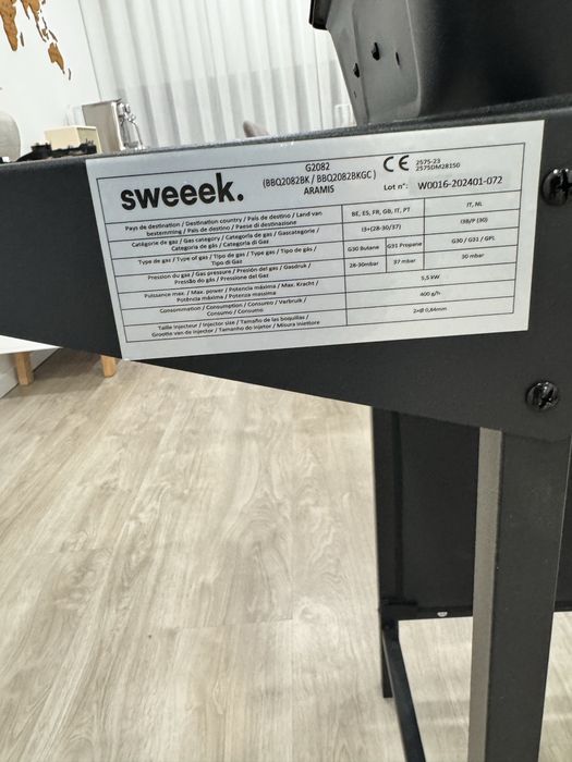 Barbecue Sweek a Gás