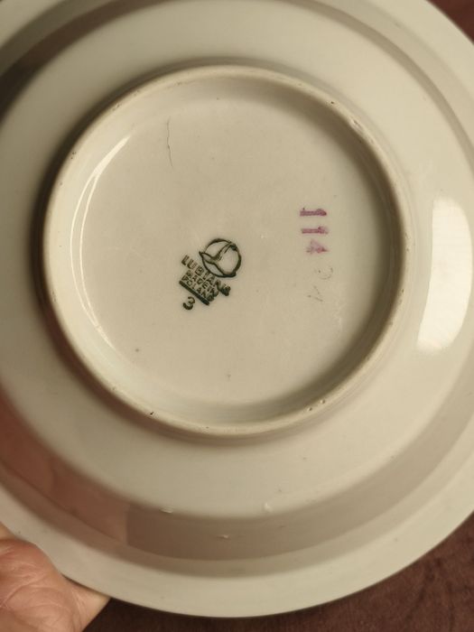 Stara porcelitowa miseczka Lubljana Konsumy 190