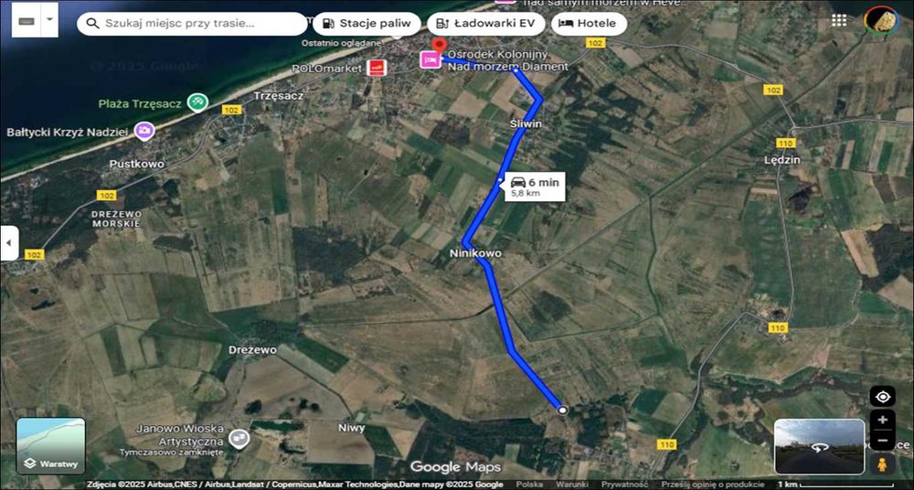 Duża działka pod domek holenderski 1010m morze - Rewal 6km - View 4