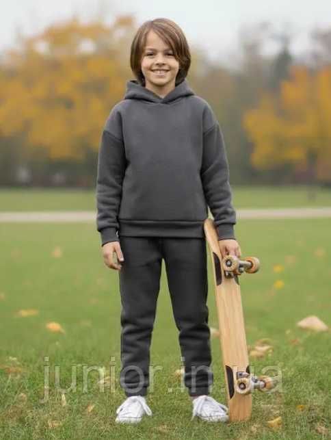 Утеплений спортивний костюм для хлопчика для дівчинки 134-158р.