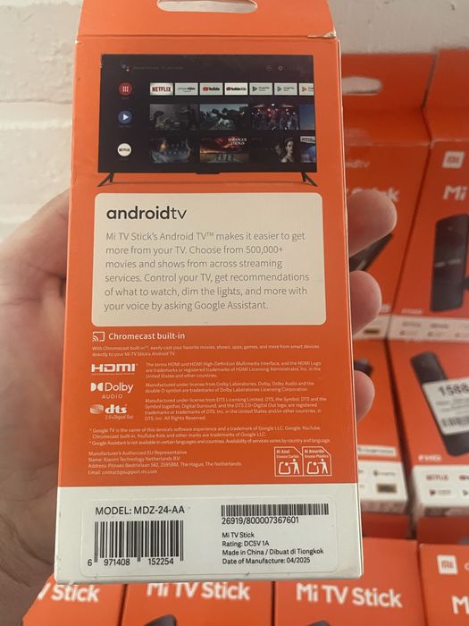 Смарт приставка ТОП Xiaomi Mi Tv Stick MDZ-24-AA