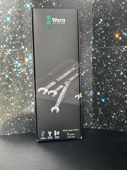 Набір комбінованих гайкових ключів WERA 6003 Joker 5 Set 1
