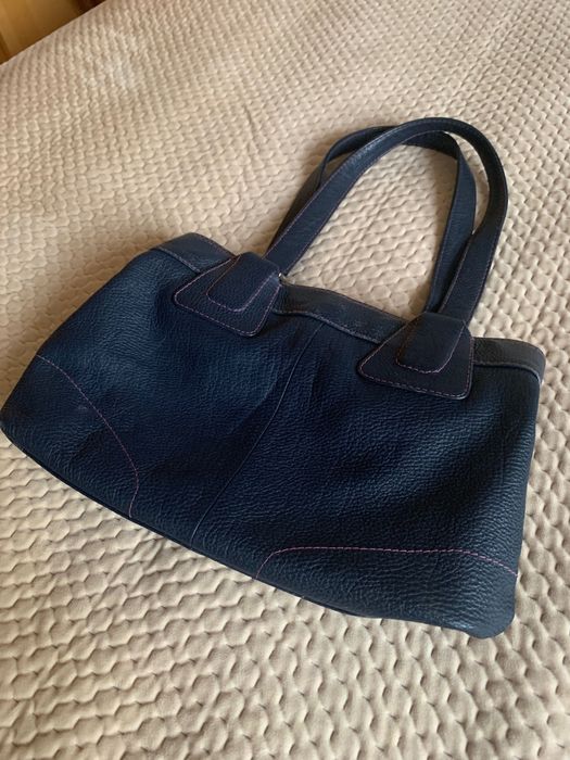 Granatowa torebka na ramię