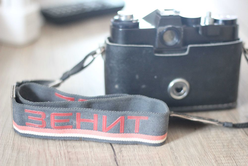 Часы из фотоаппарата Зенит