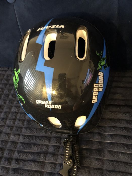 Kask rowerowy dla chłopców stan bdb