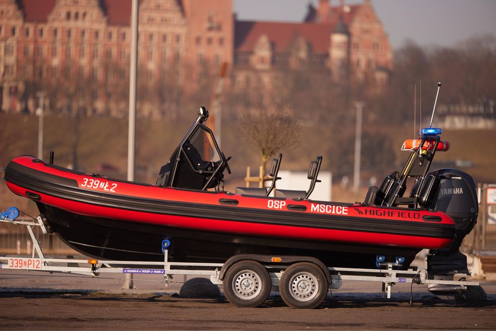 RIB Highfield Patrol 600 | łódź robocza, ratownicza WOPR Straż Pożarna