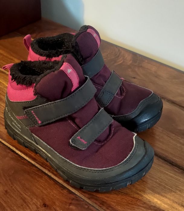 Buty ocieplane trekingowe śniegowce Quechua