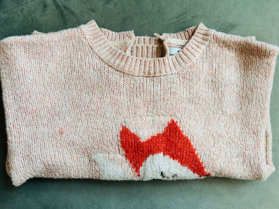 Sweter zimowy r.92 Reserved Lisek