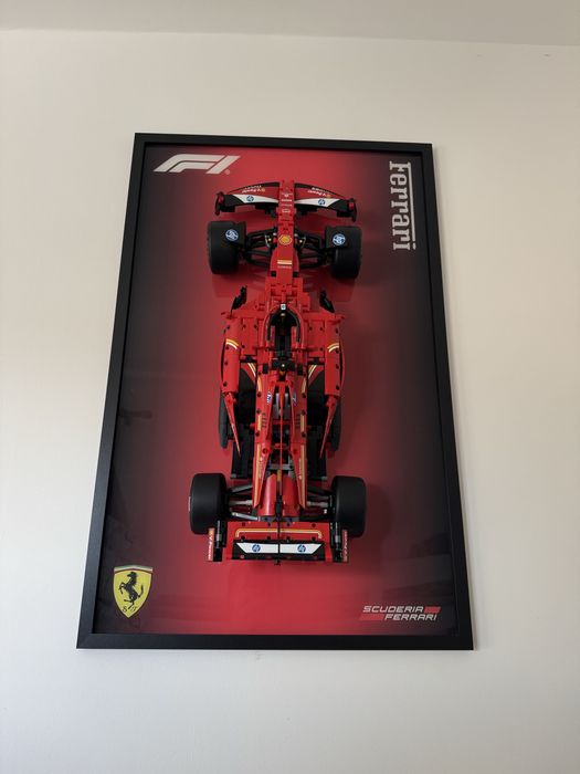 Display Quadro Acrilico LEGO® Technic Ferrari SF-24 F1 Car (42207)