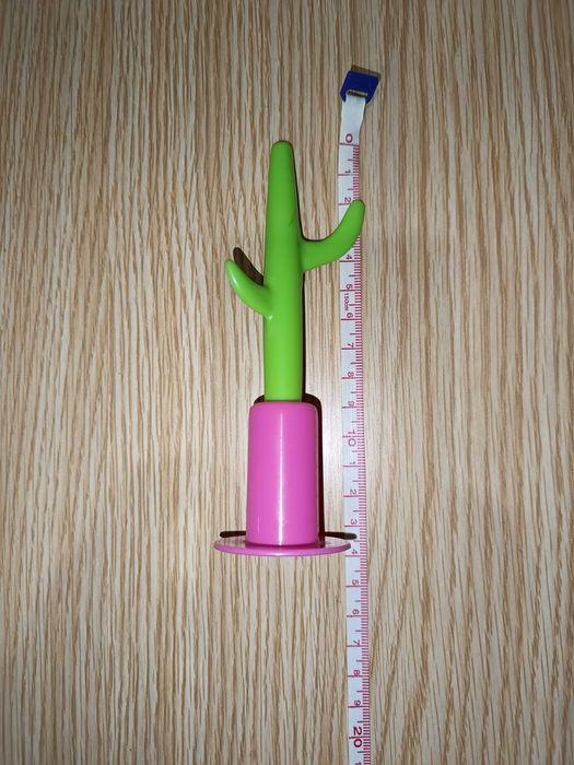 Brinquedo Plástico Cacto - Bom Estado