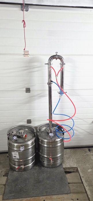 Бочка з нержавійки 30, 50, 100 комплектна