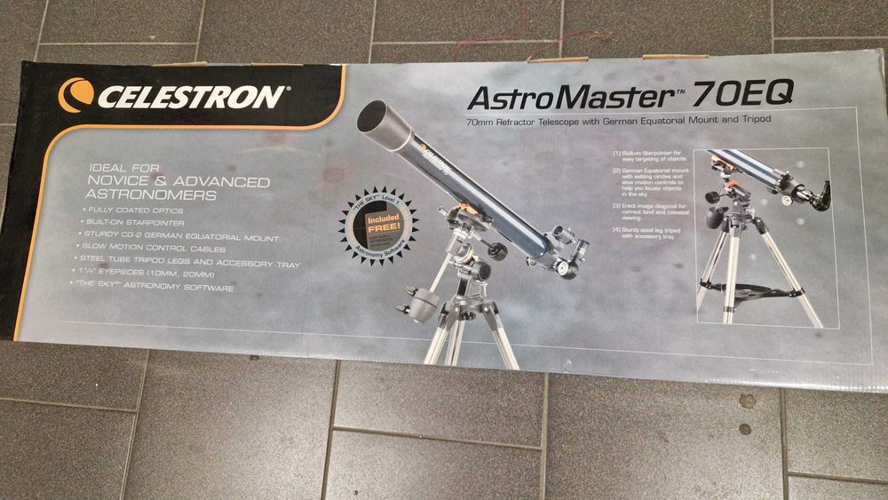 Teleskop Celestron AstroMaster 70 EQ