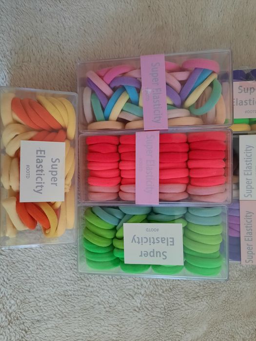 Zestaw gumek do włosów