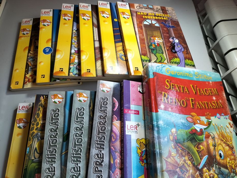 LIVROS Geronimo Stilton