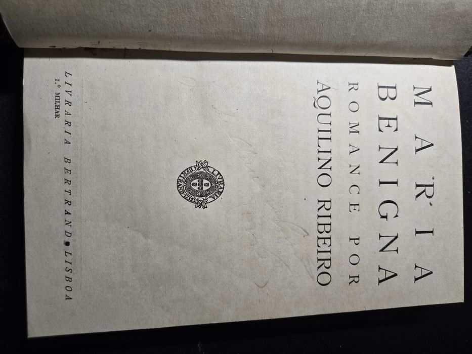 AQUILINO RIBEIRO Maria Benigna