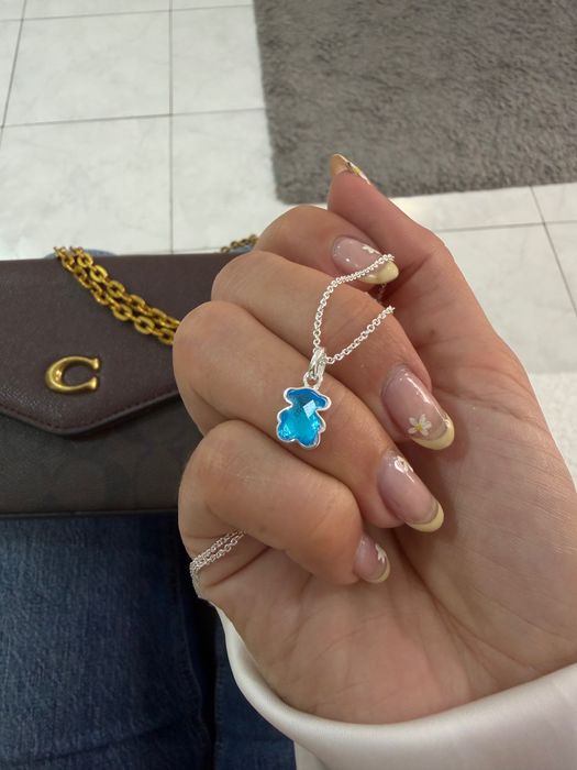 Colar tous ursinho azul