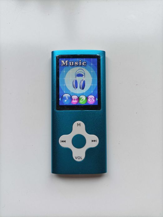 Leitor mp3/mp4 com leitor cartões e microfone