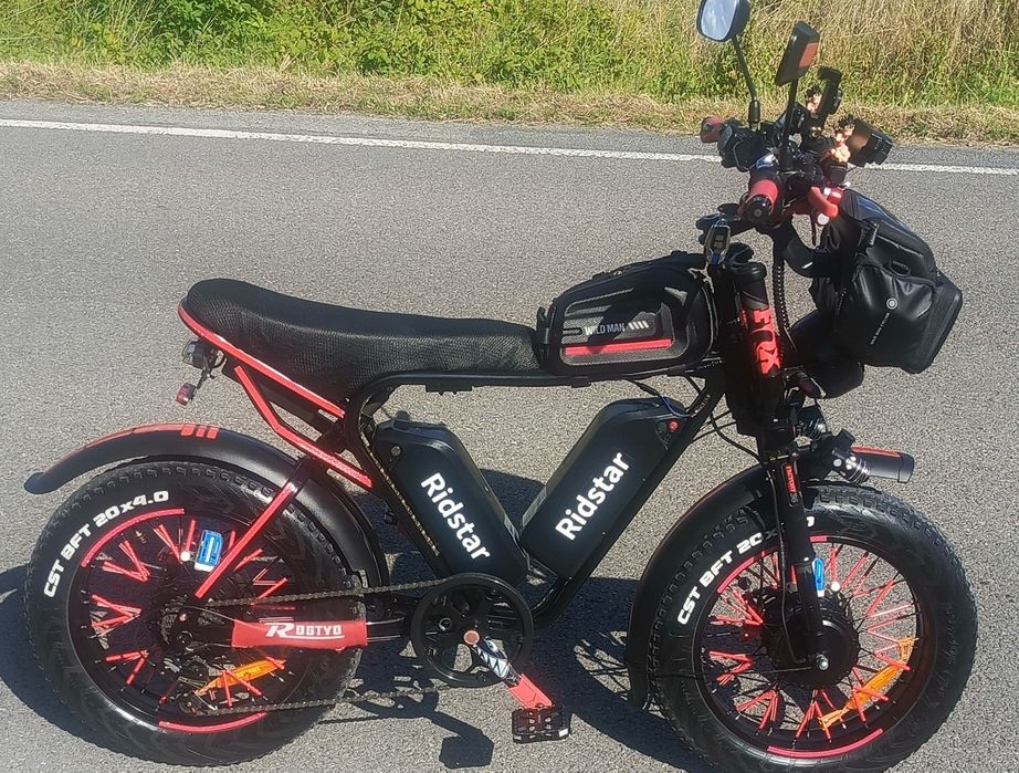 Sprzedam rower elektryczny Ridstar Q20 Pro stan jak nowy 4x bateria
