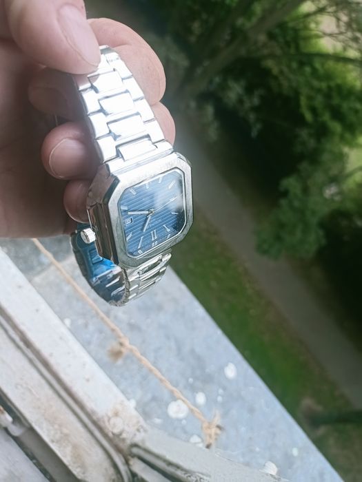 Zegarek męski kwadratowy