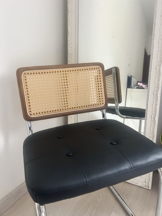 Cadeira vintage rattan