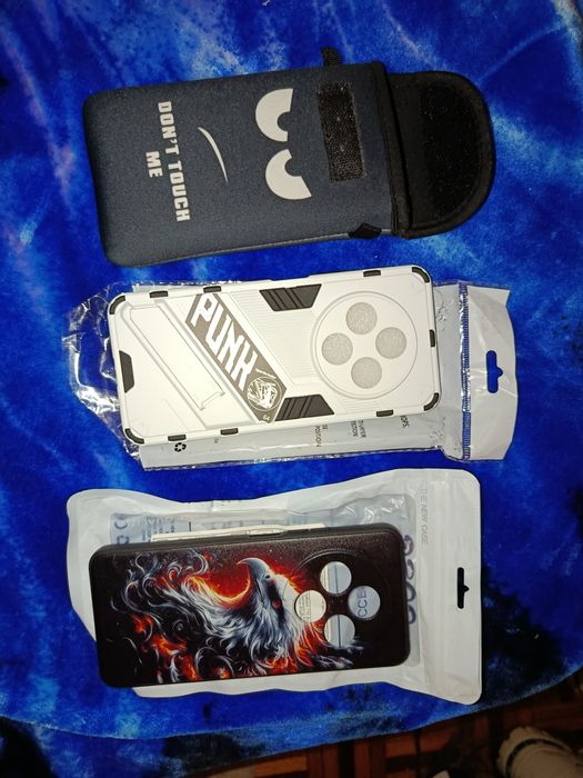 Duas capas personalizadas para Redmi 14c + Bolsa