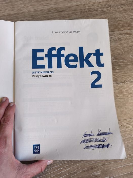 Podręcznik i ćwiczenia do języka niemieckiego Effekt 2
