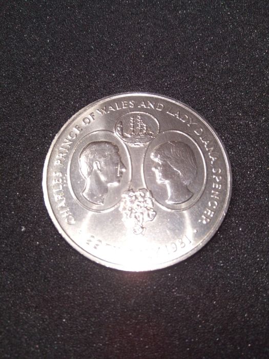 25 pence 1981 em lindo estado, já difícil de encontrar