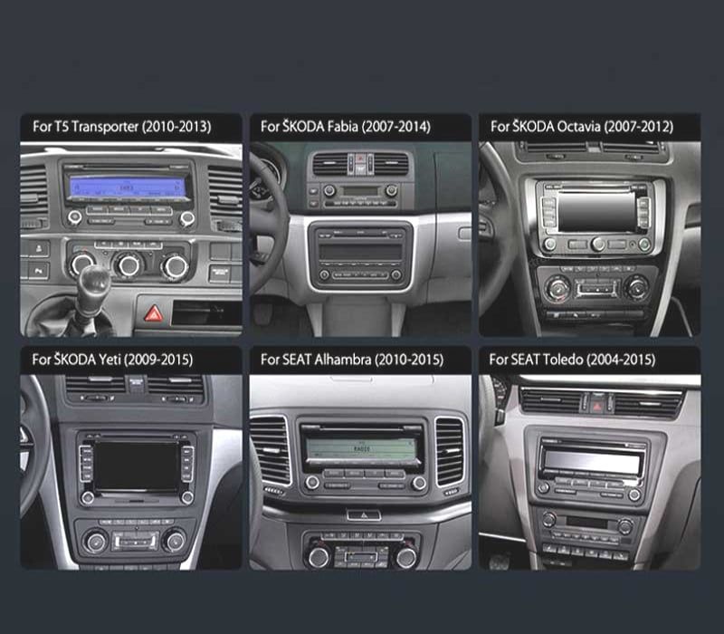 RADIO 8″ GPS ANDROID 11 VOLKSWAGEN VW PARA SEAT SKODA OCTACORE 4GB RAM+64GB ROM