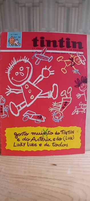 Revista tintin [preço unitário]