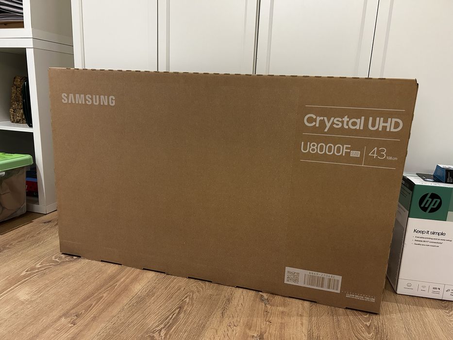 TV SAMSUNG Crystal UHD 43” - NOVA