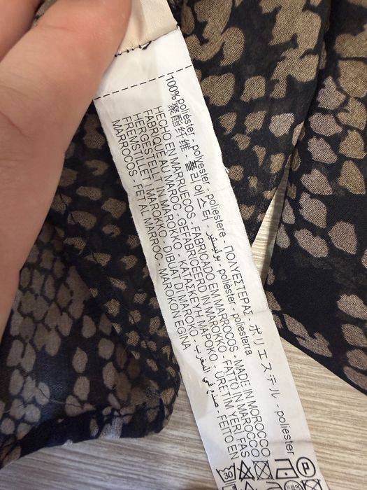 Блуза Zara прозора